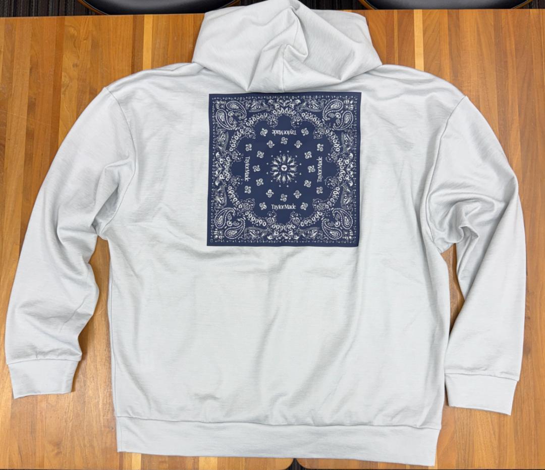 TaylorMade バンダナ柄　パーカー　Oサイズ