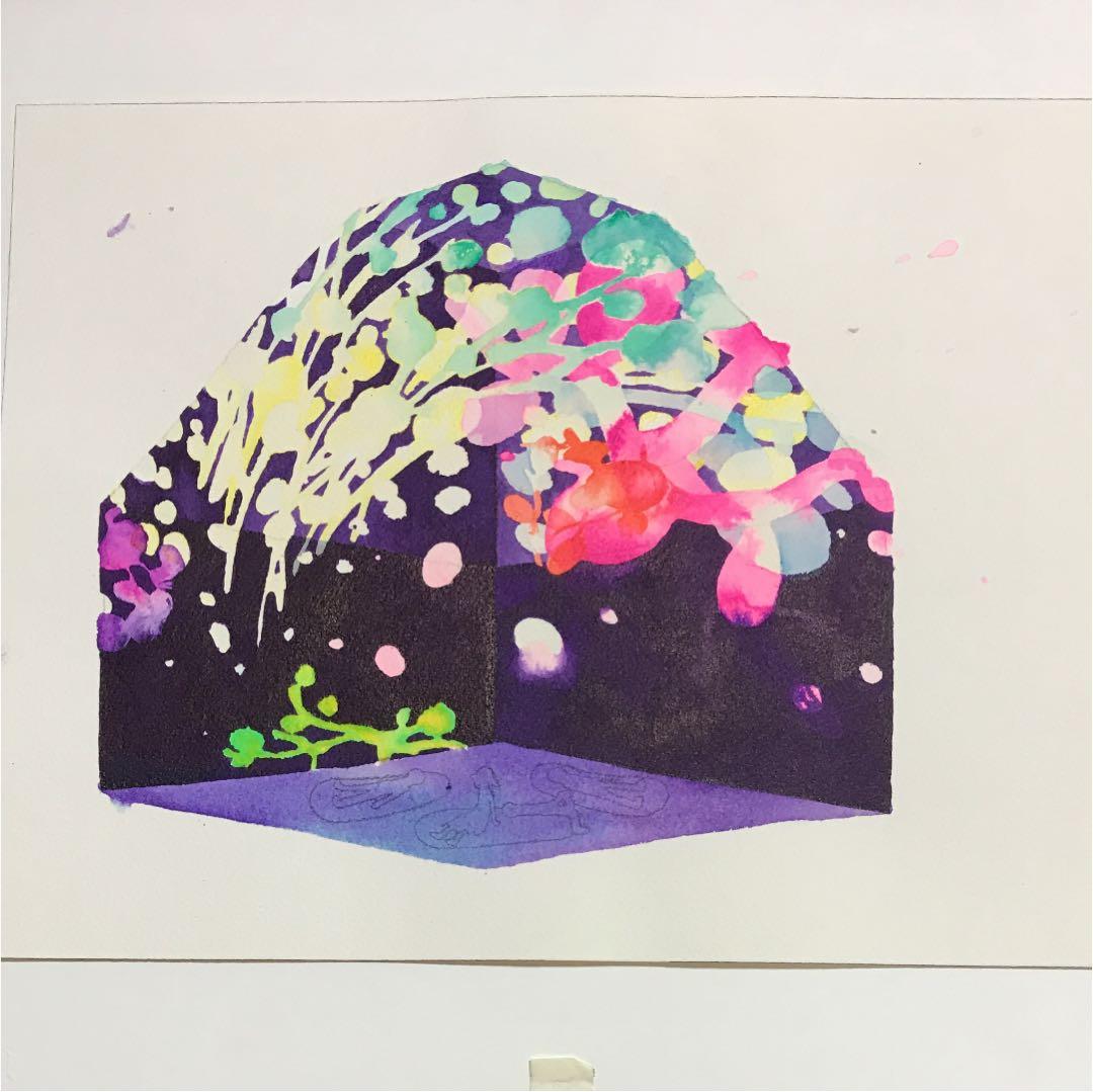 art 絵画  曽谷朝絵 オリジナルドローイングとサイン入り本