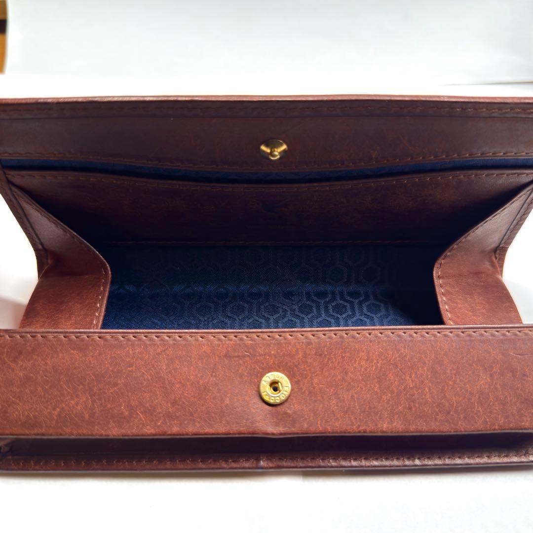 sot boxペンケース プエブロレザー ダークブラウン