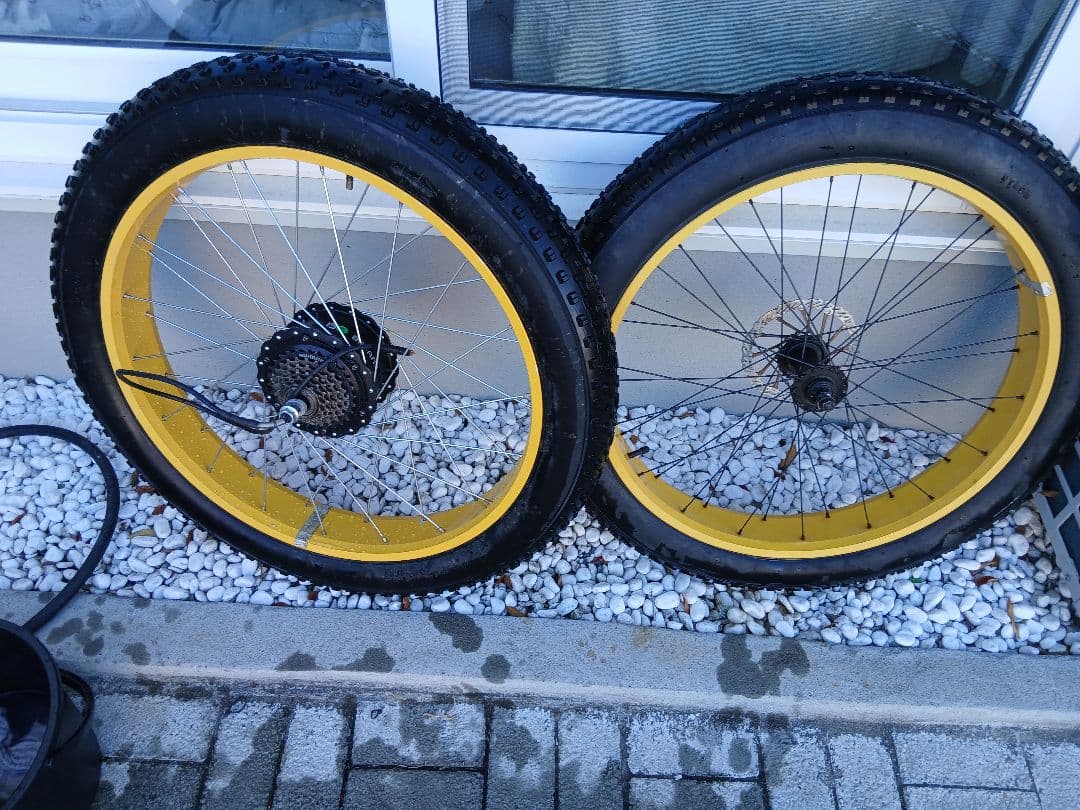 自転車のホイールリム 26 x 4.0