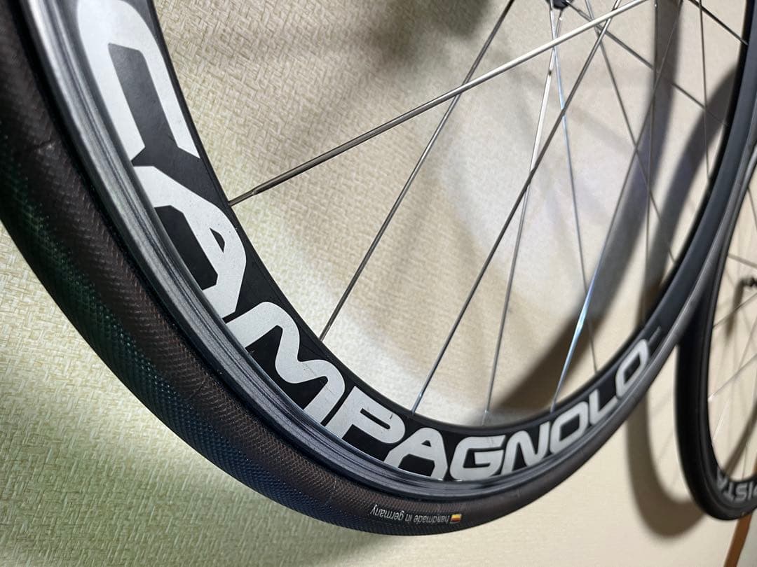 Campagnolo Pistaトラックホイールセット チューブラータイヤ付