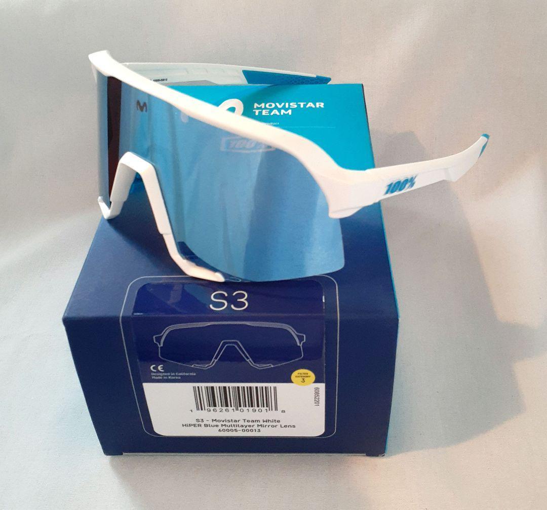 100% S3 モビスターチームエディション ワンハンドレッド サングラス