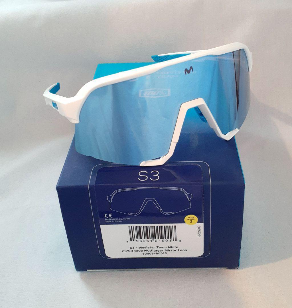 100% S3 モビスターチームエディション ワンハンドレッド サングラス