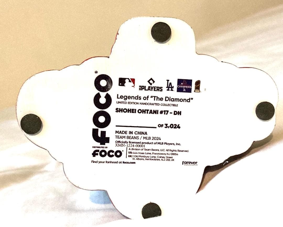 3024体限定 大谷翔平 LAドジャース バブルヘッド 世界一記念トロフィー