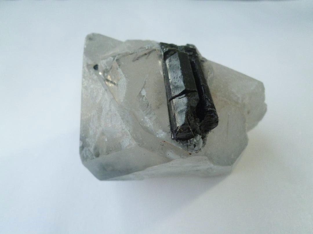 ブラジル 産 トルマリン イン クォーツ 水晶 鉱物標本 原石