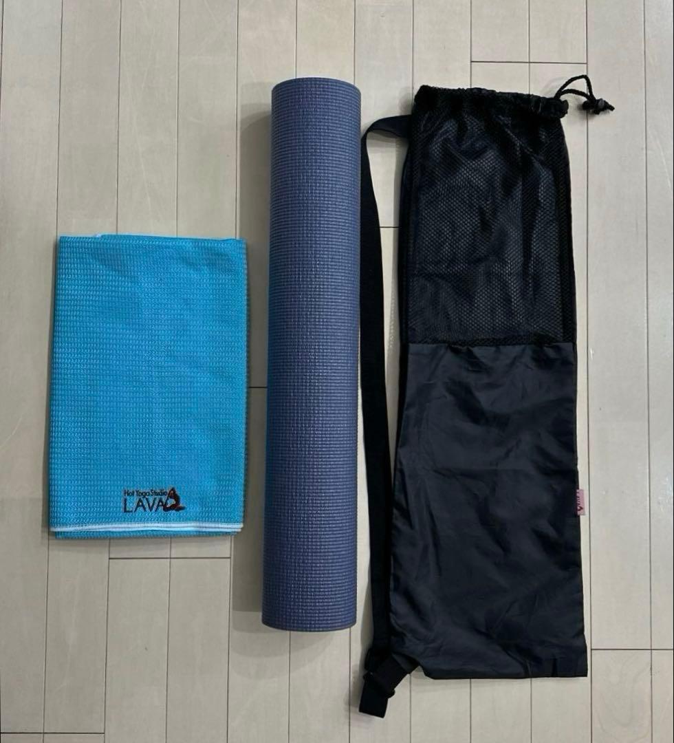 LAVA ホットヨガ {マット ラグ 専用ケース }3点 未使用