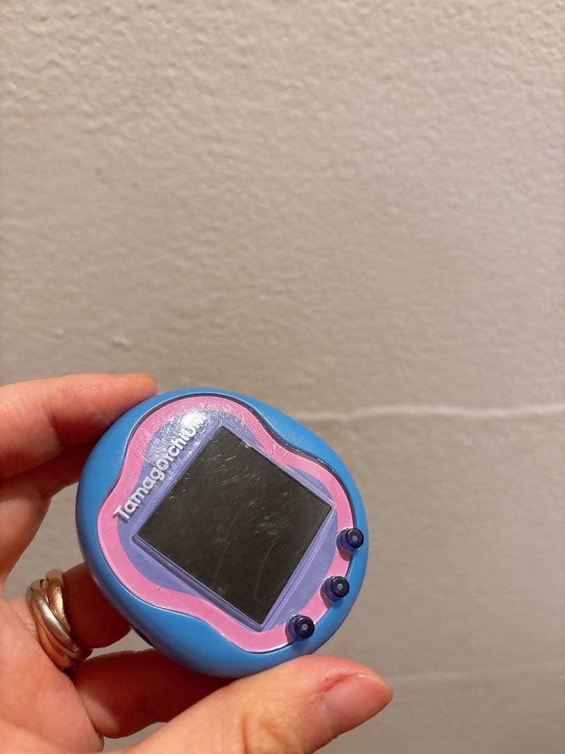 本日限り★Tamagotchi Uni blue たまごっち ユニ バンド付き