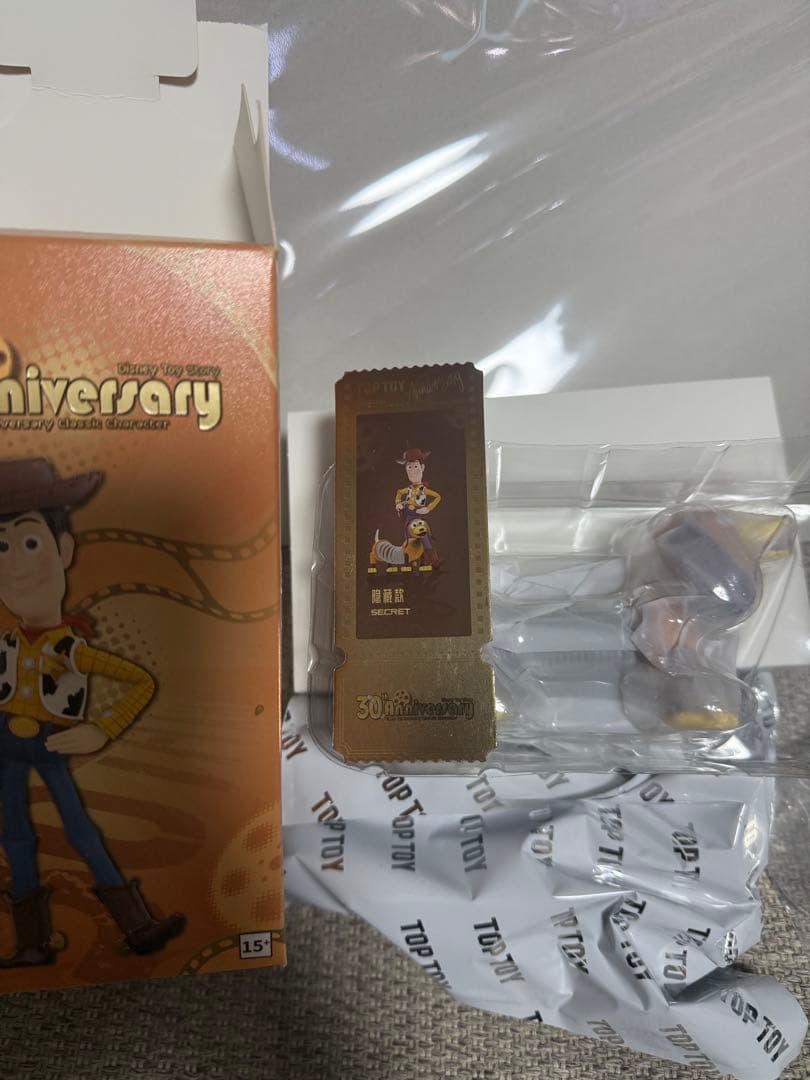 TOPTOY 30周年　アニバーサリー　トイストーリー　 シークレット　ウッディ
