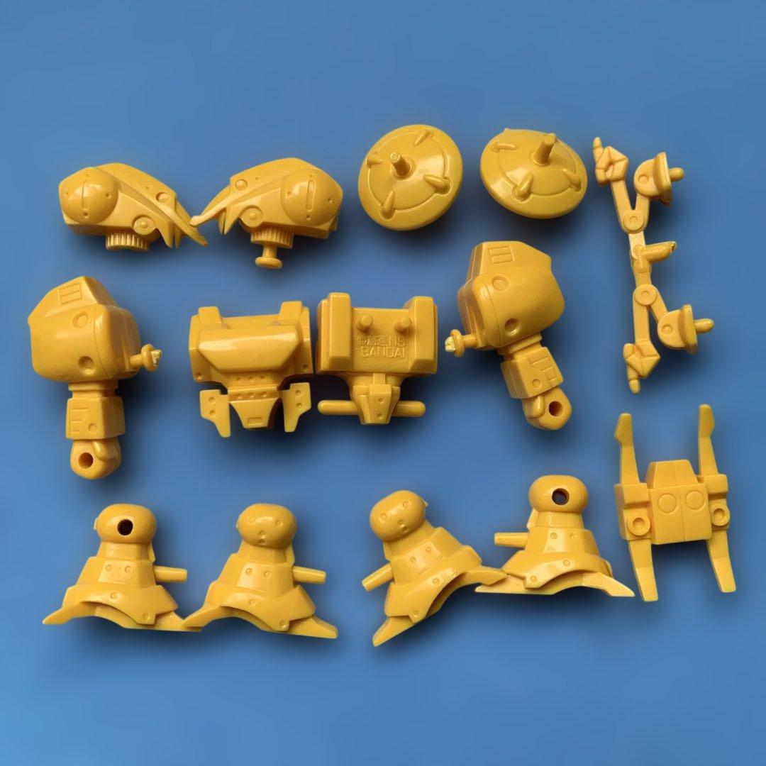 ☆レトロ　エルガイム　ガチャ　プラモデル　未組立品　全８種コンプセット