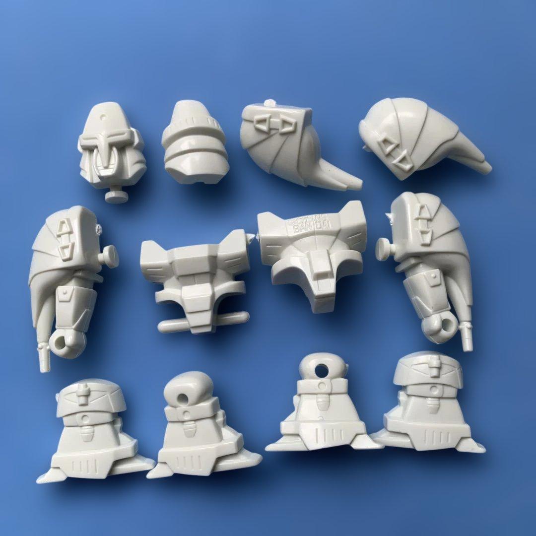 ☆レトロ　エルガイム　ガチャ　プラモデル　未組立品　全８種コンプセット