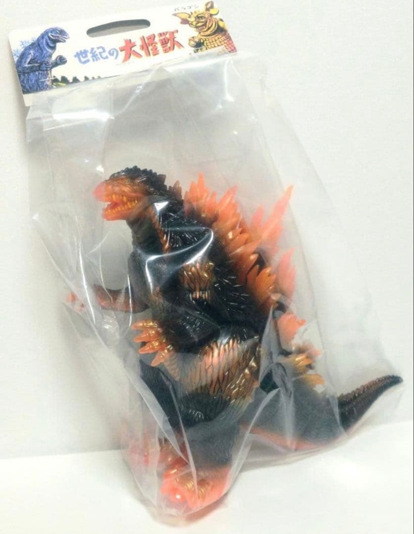 バーニングミレニアムゴジラ350 スーフェス93 限定 ソフビ マルサン