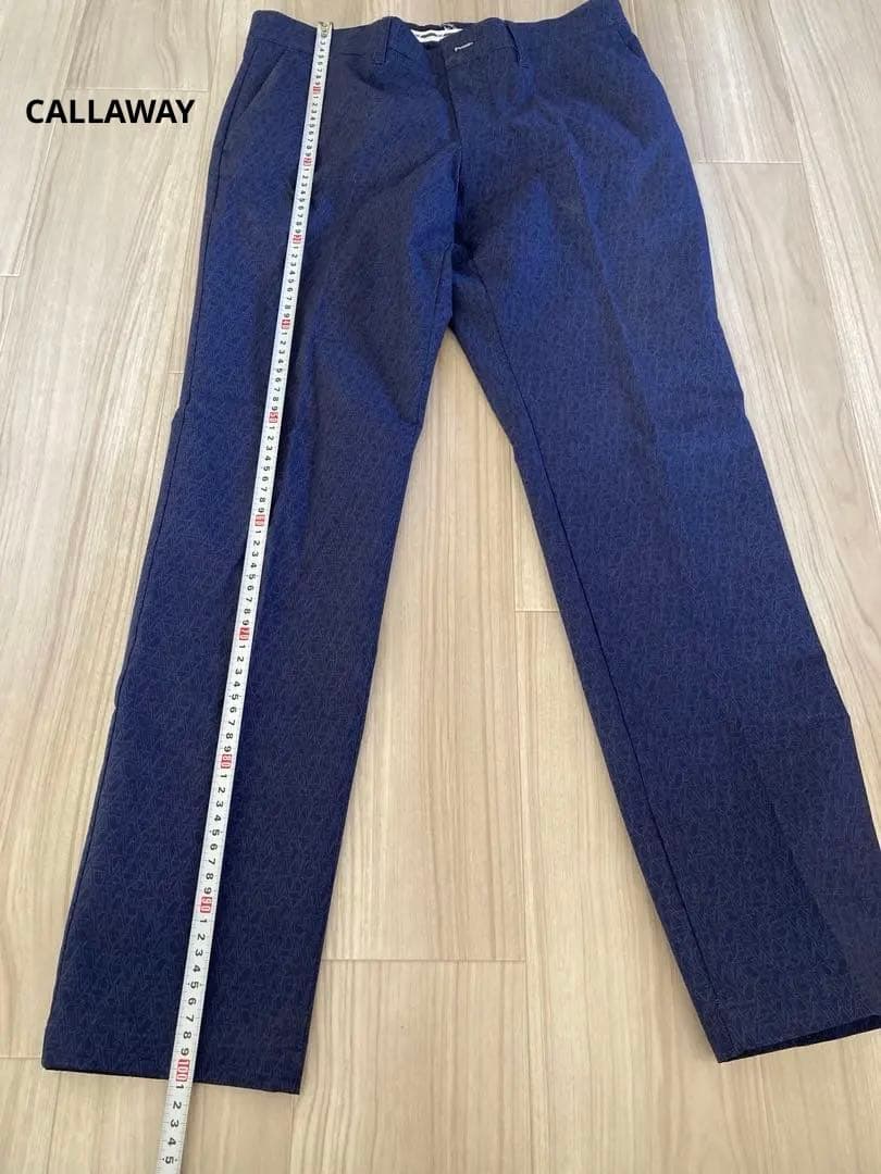 ネイビー ゴルフパンツ　キャロウェイ