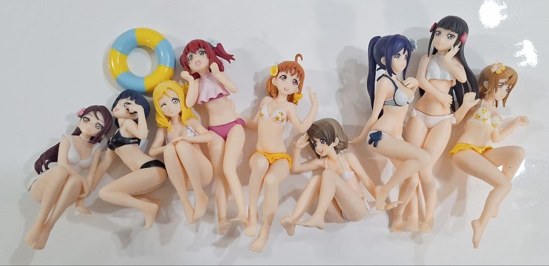 ラブライブ！サンシャイン!! Aqours 水着フィギュア まとめ売り 本体のみ