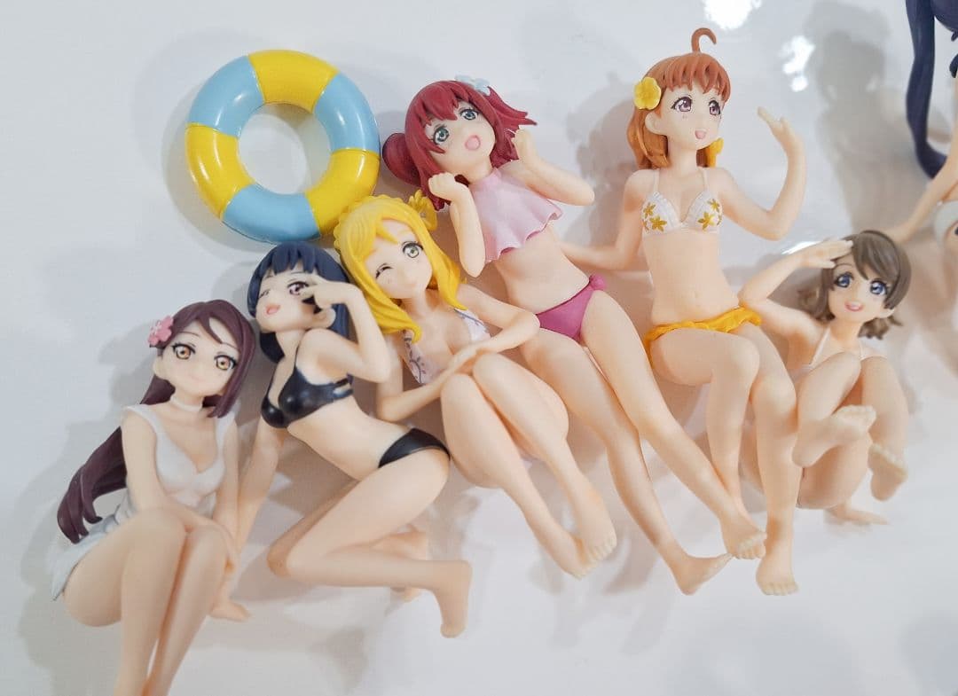 ラブライブ！サンシャイン!! Aqours 水着フィギュア まとめ売り 本体のみ