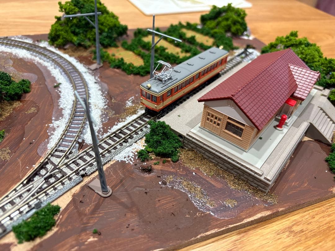 Nゲージ　ミニ　コンパクト　ジオラマ　レイアウト　KATO TOMIX 完成品