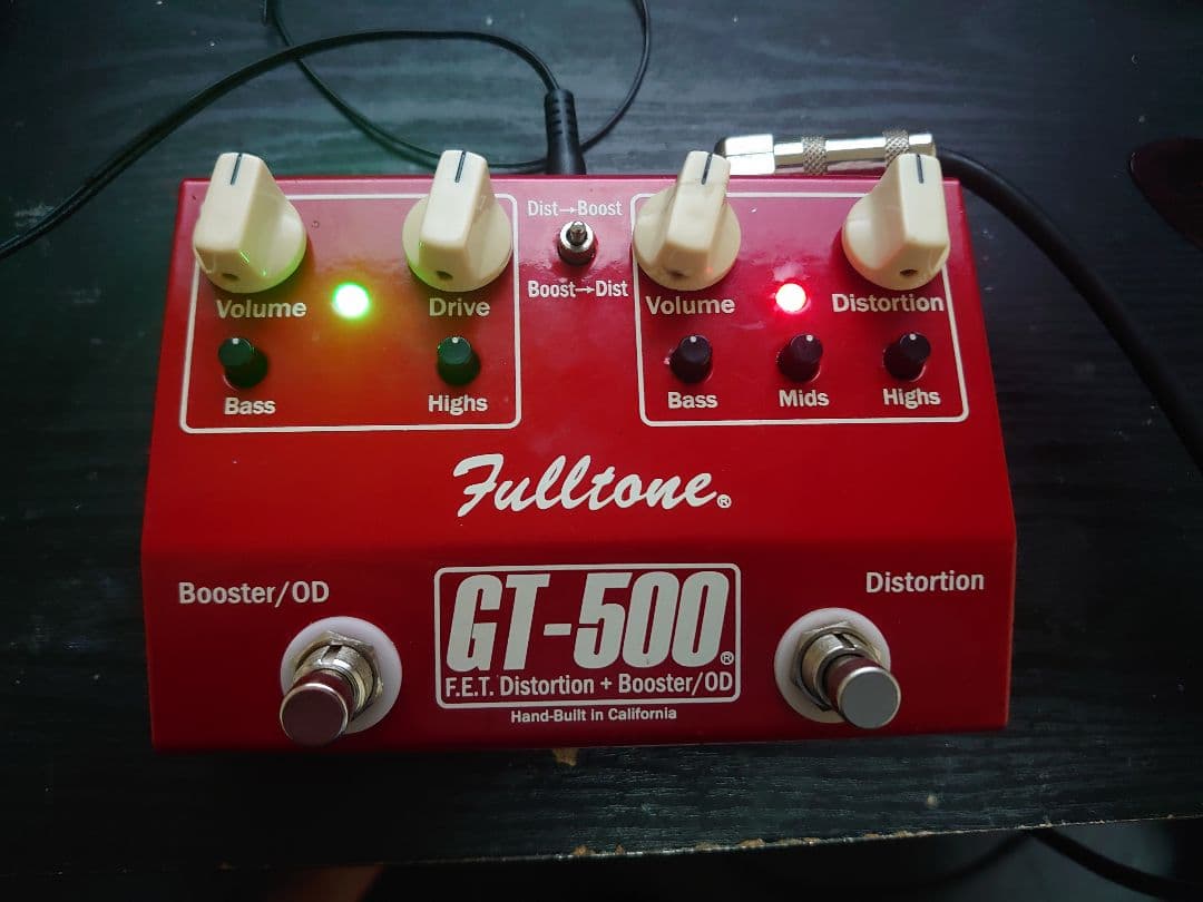 Fulltone GT-500 オーバードライブ ディストーション
