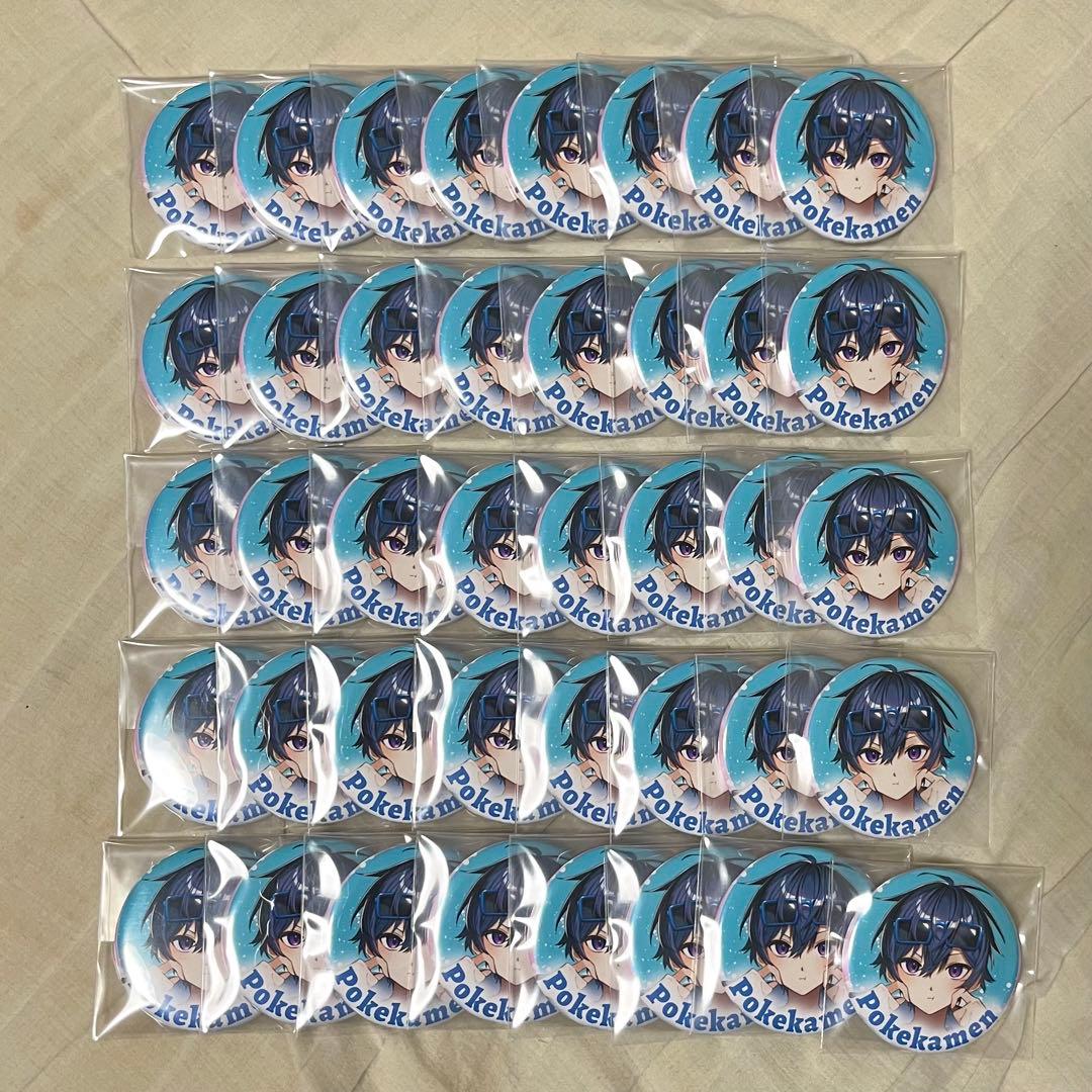 ちょこらび ポケカメン 缶バッジ