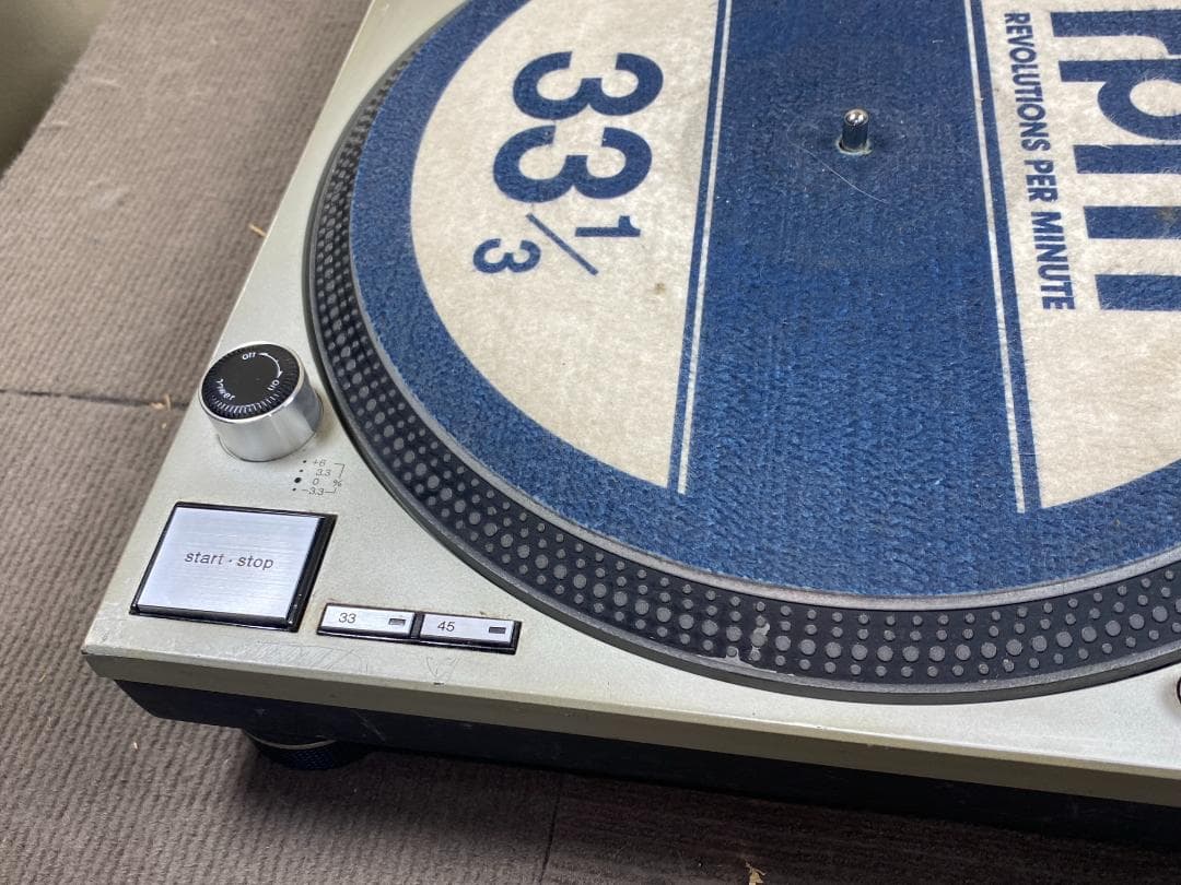 22 technics SL-1200mk3D ターンテーブル