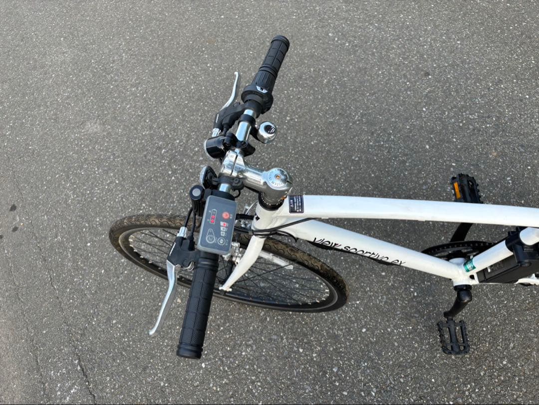 丸石サイクル　電動アシスト自転車 ビュースポルティーボex ホワイト