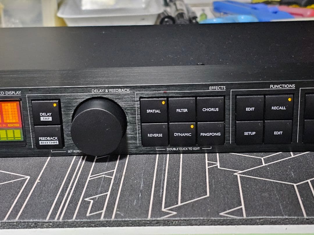 t.c.electronic D-TWO ラックマウント ディレイ リバーブ