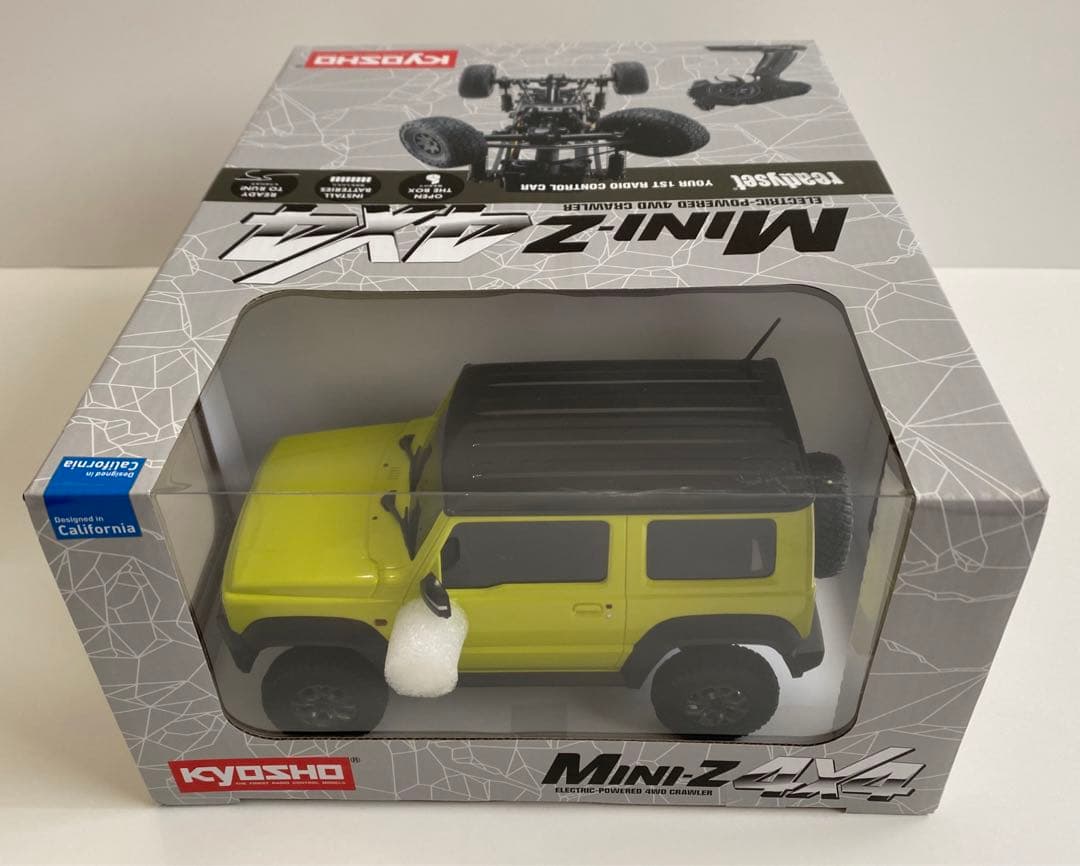 京商 スズキ ジムニーシエラ ミニッツ キネティックイエロー 同カラーミニカー付