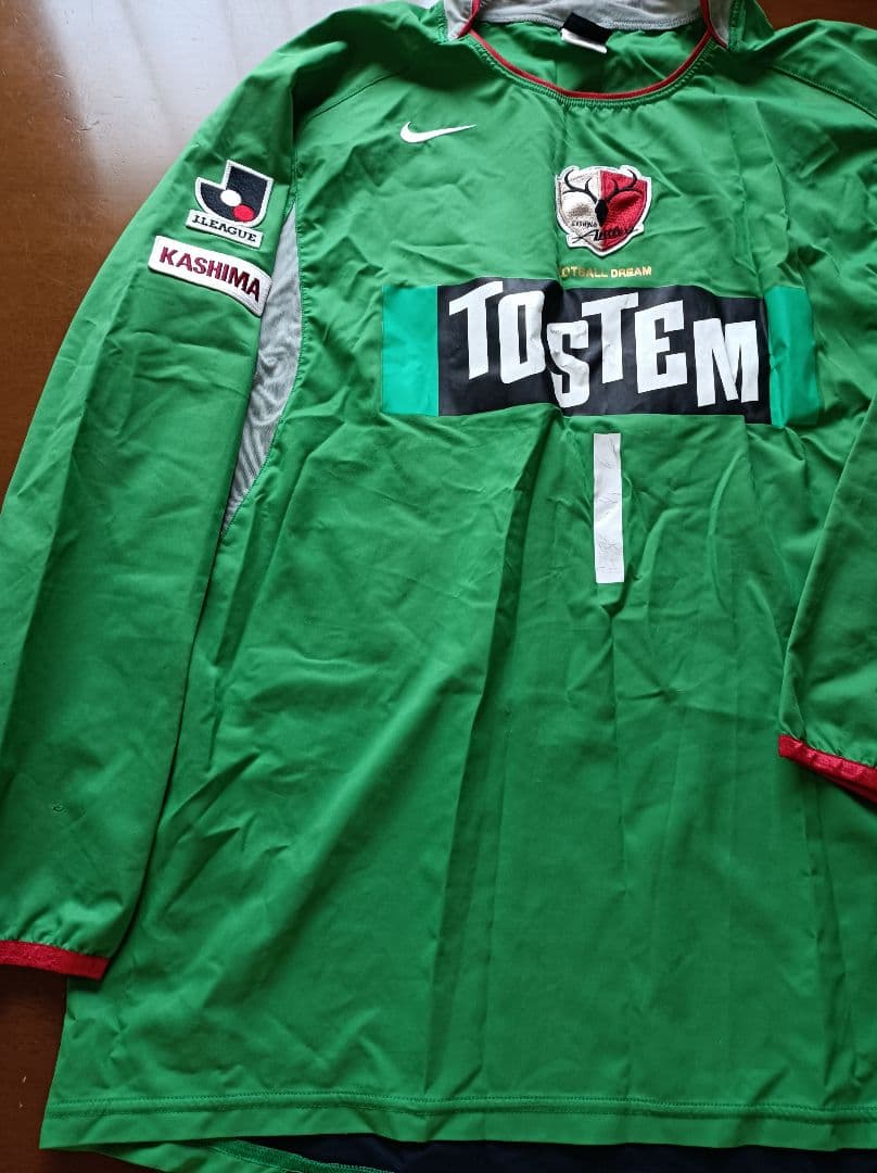 アントラーズGK ユニフォーム　選手支給品　XXLサイズ　希少　★最終出品