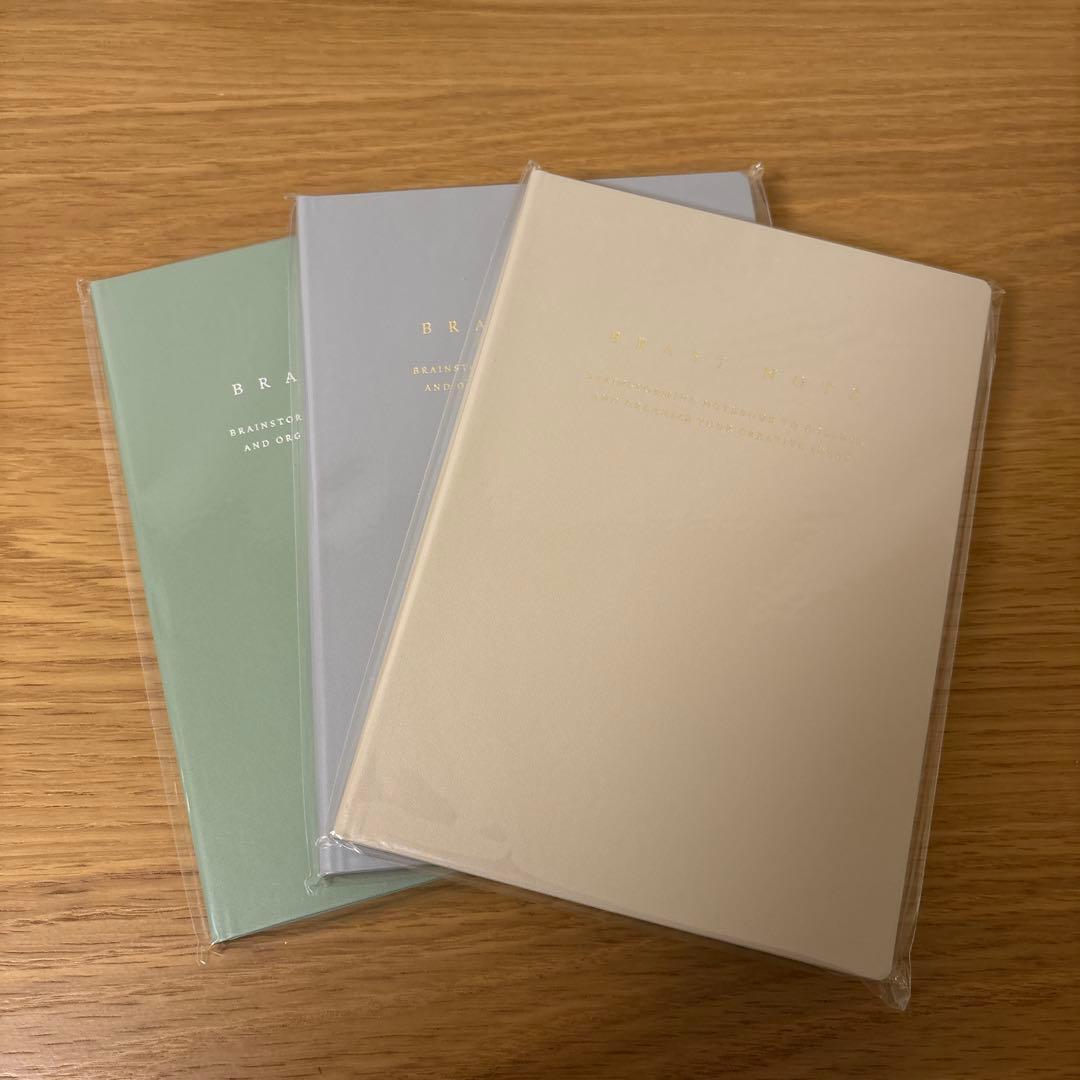 BRAST NOTE 3色セット ノート focus eito ブレストノート