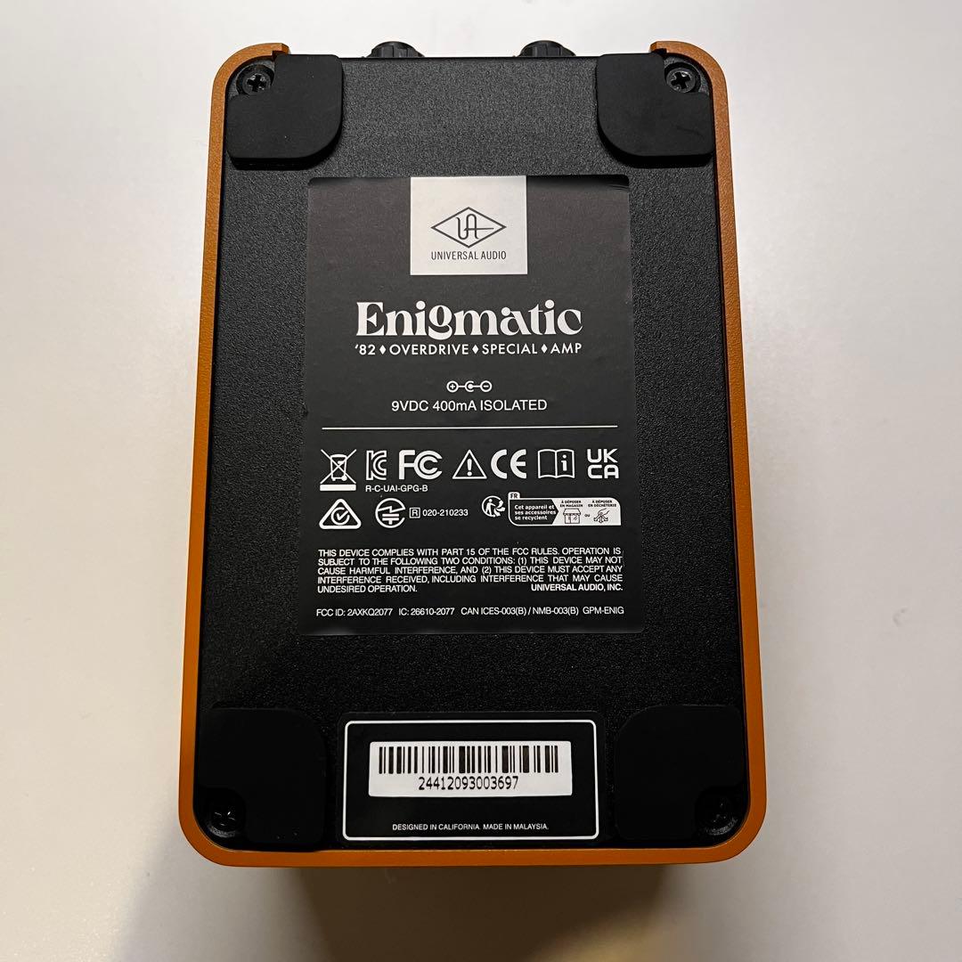 【純正ACアダプタ付】UAFX Enigmatic アンプシミュレーター