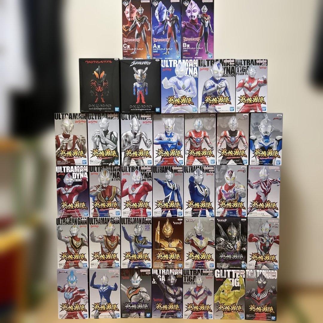 英雄勇像ウルトラマンシリーズ