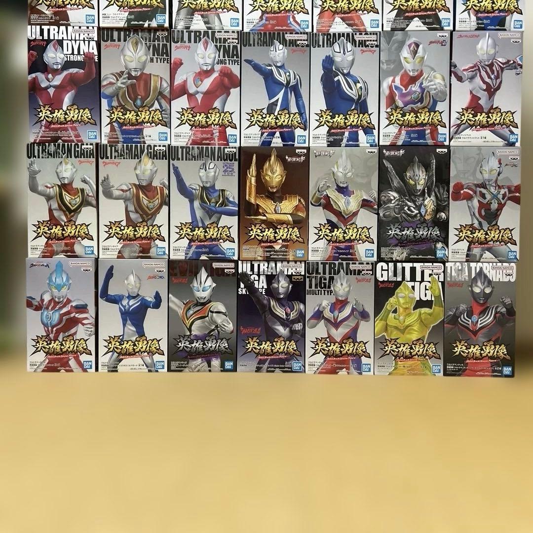 英雄勇像ウルトラマンシリーズ