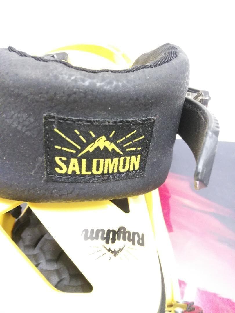 美品 サロモン ランブルフィッシュ140 リズム Mサイズ スノーボードセット