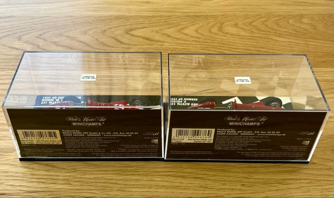 ミニチャンプス F1 アルファロメオ アルフェッタ159 2台セット