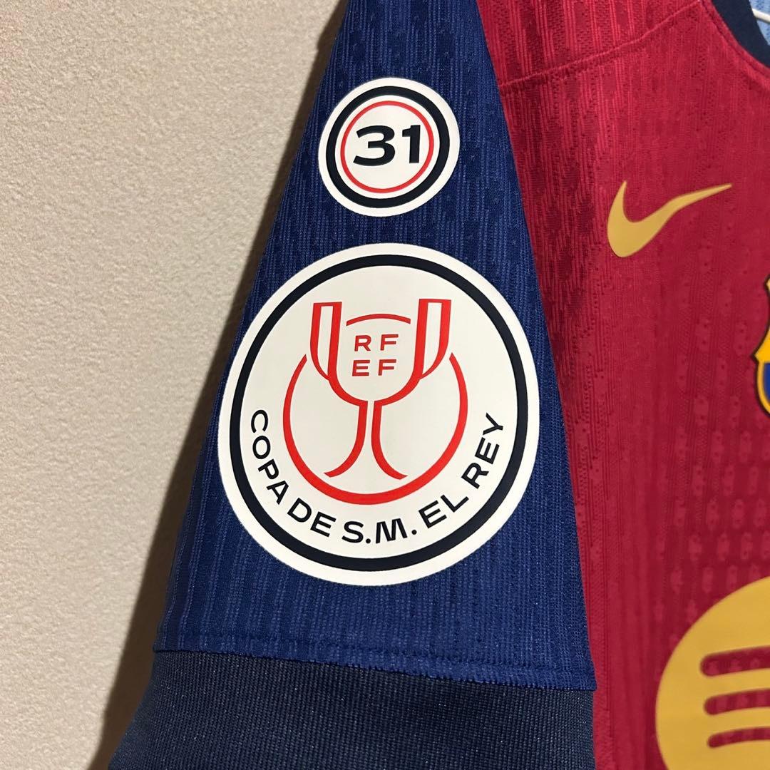 24-25 バルセロナ　ペドリ　コパ・デル・レイ　オーセンティック　ユニフォーム