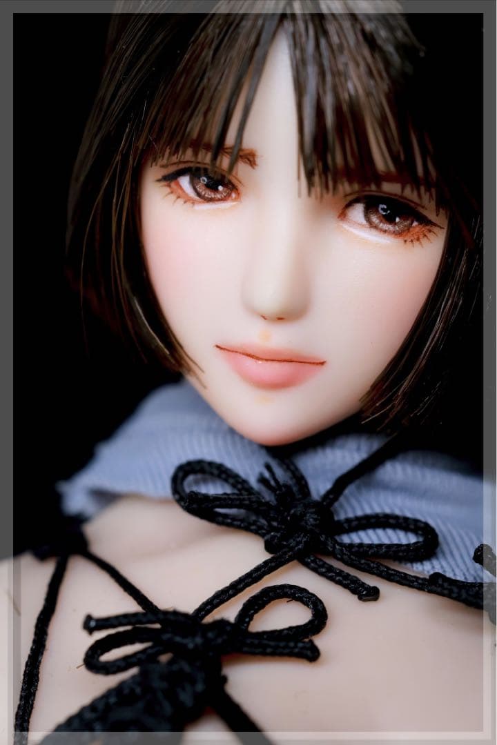 ♪♪ 1/6 　ドール カスタムドールヘッド　1738　栞瑠(しえる)　♪♪