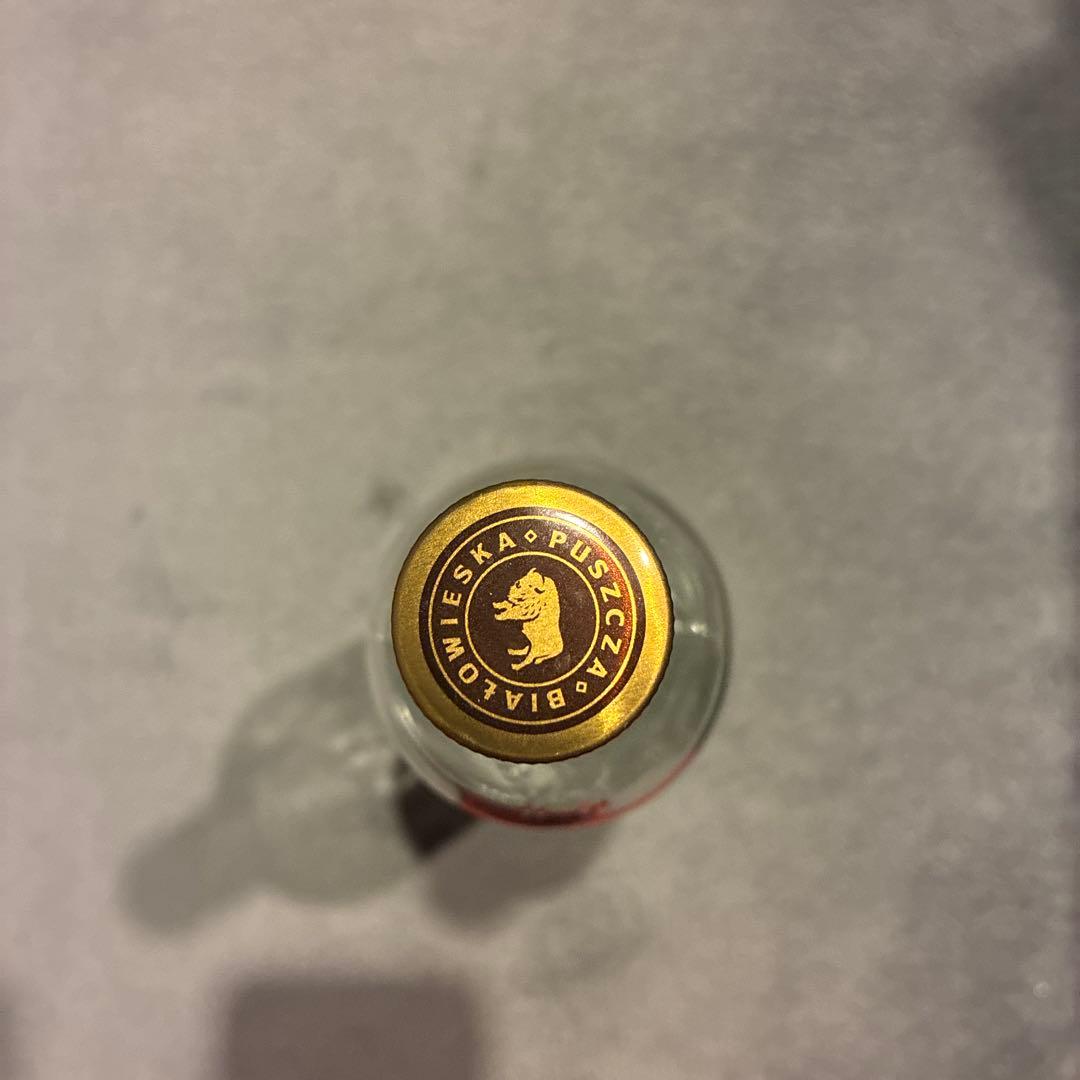 Zubrowka Złota ウォッカ 空瓶