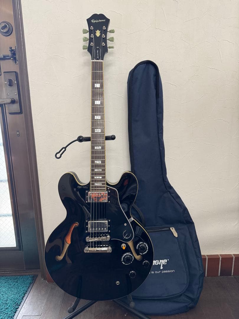 Epiphone ES-335 PRO ブラック ギター