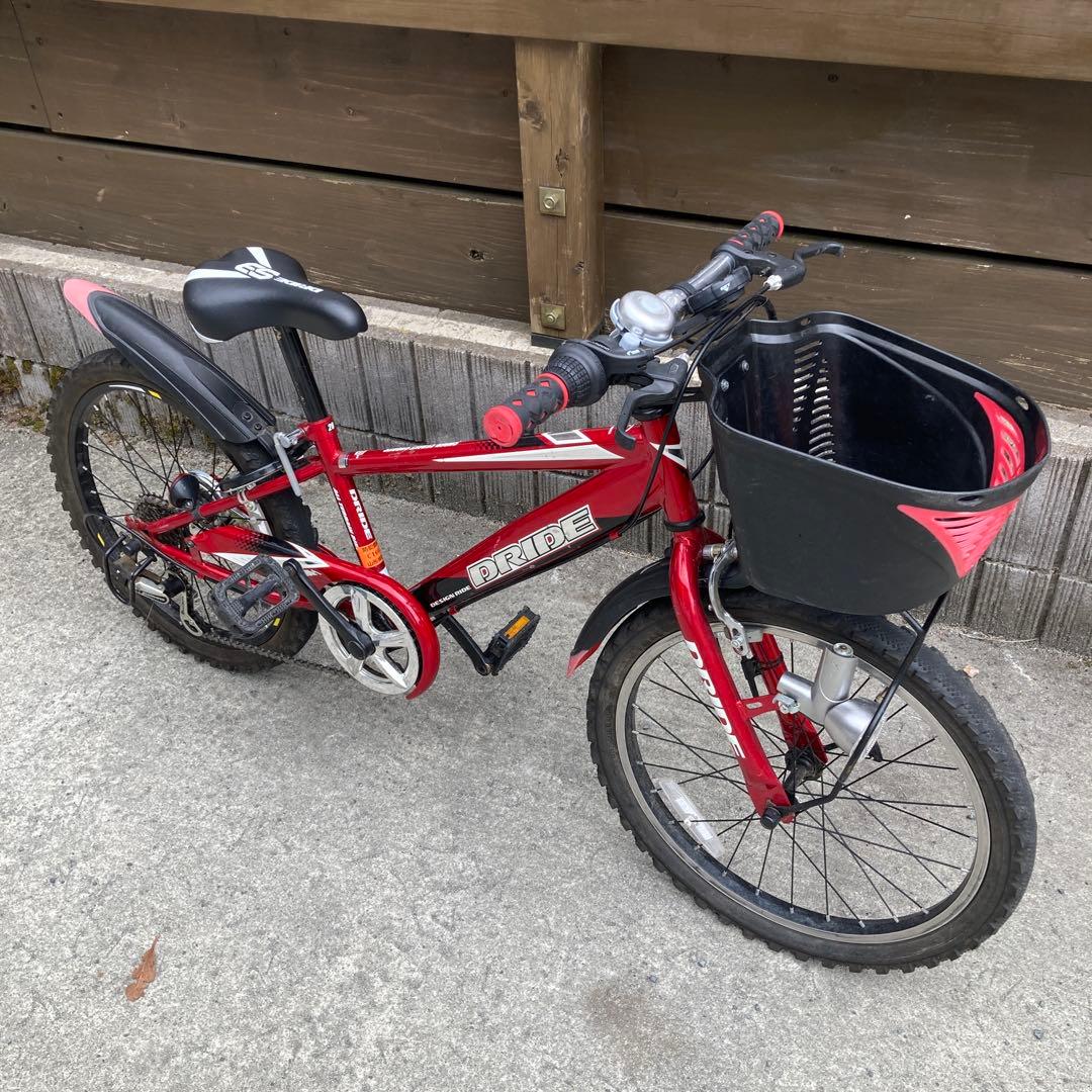 サイクルベースあさひ DRIDE ドライド　子供用自転車 赤　20インチ