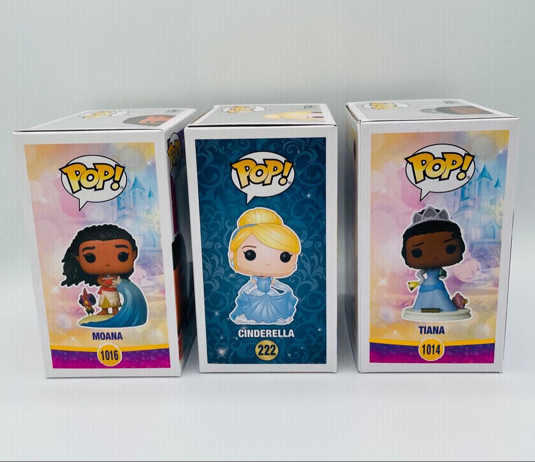 Funko Pop! ディズニープリンセス フィギュア6点セット