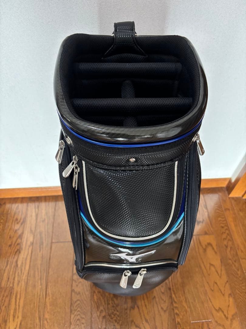Mizuno ST ゴルフバッグ 黒/青