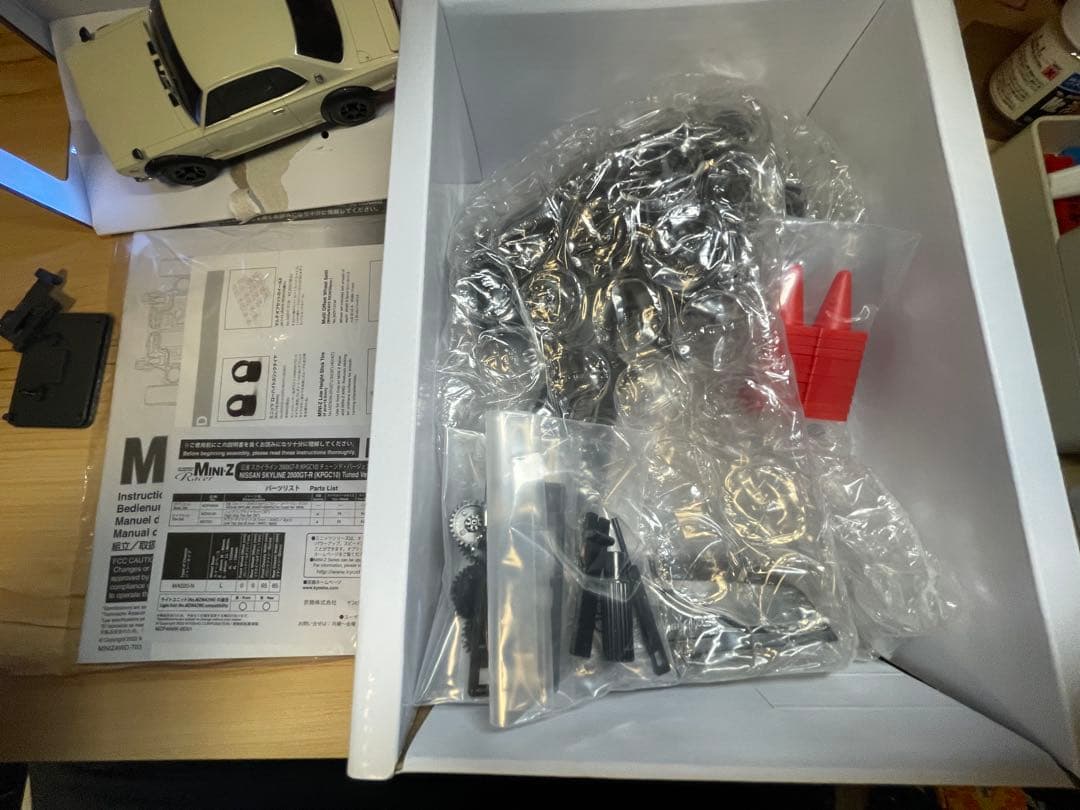 京商ミニッツAWD レディセット日産スカイライン2000GTライトユニット付き