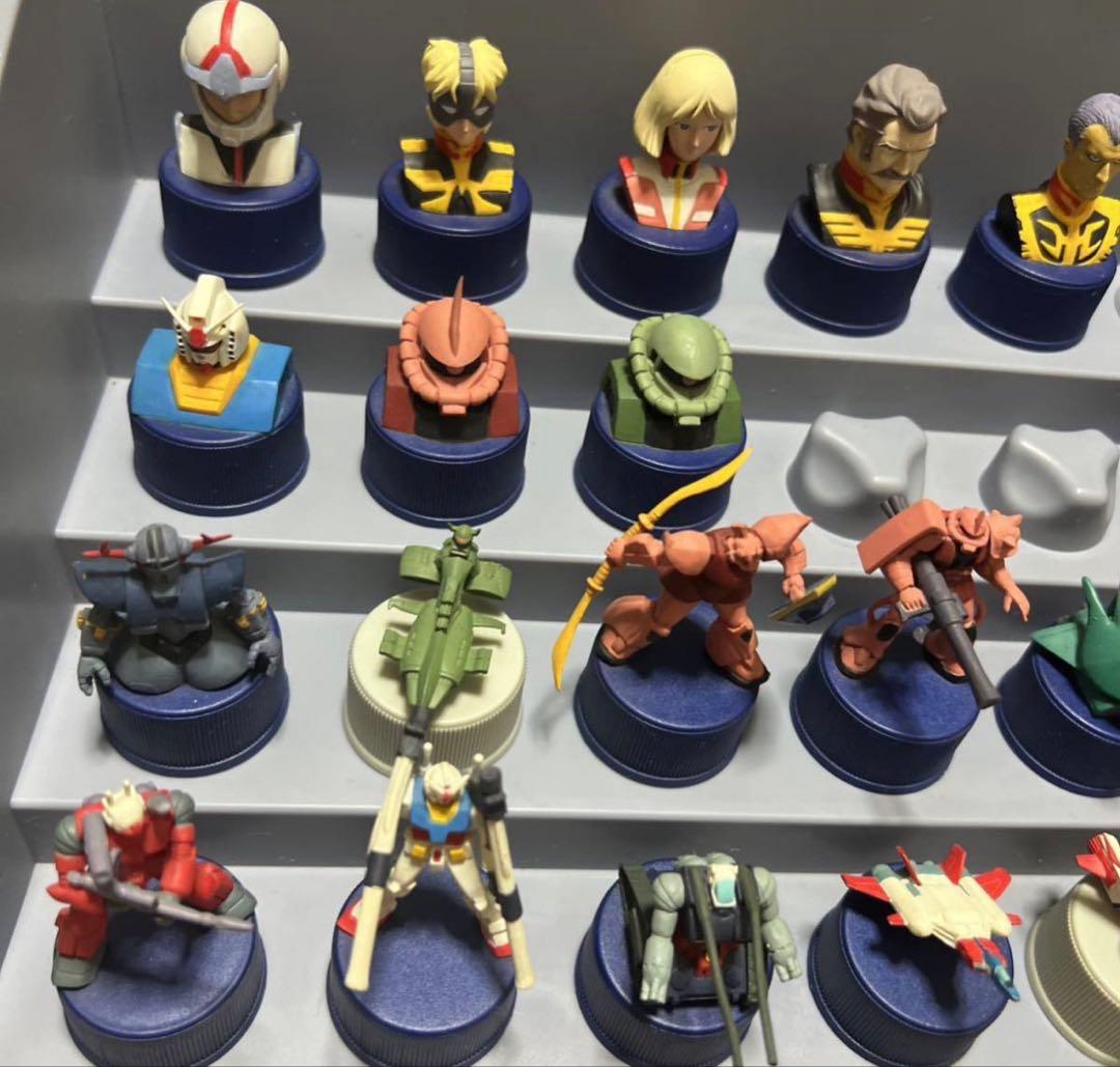 機動戦士ガンダム ボトルキャップ フィギュア　ペプシコーラ スペースコロニー非売