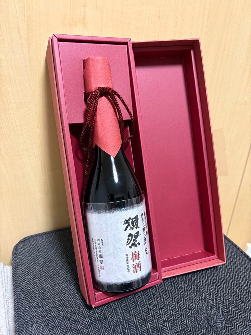 旭酒造株式会社獺祭梅酒純米大吟醸磨き二割三分仕込み8％720ml瓶1本箱付き