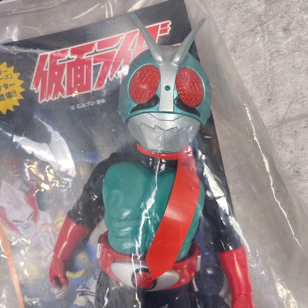 新品・未開封　東映レトロソフビ　仮面ライダー新2号　メディコムトイ　フィギュア