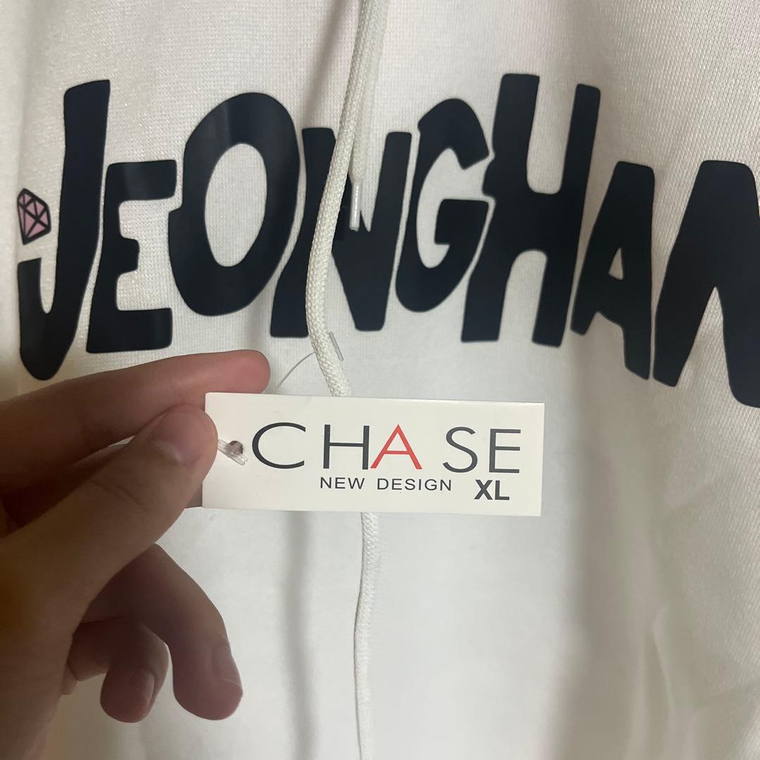 【未着用】JEONGHAN NANA TOUR フード付きスウェットシャツ XL