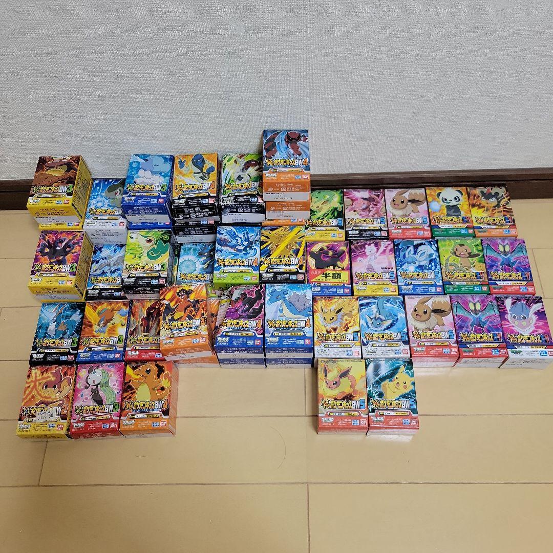 ポケモンキッズ 約337個 写真6枚分 フィギュア 未開封 未出し 大量 レア