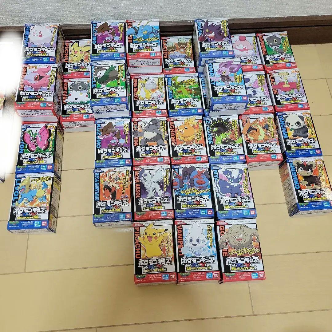 ポケモンキッズ 約337個 写真6枚分 フィギュア 未開封 未出し 大量 レア