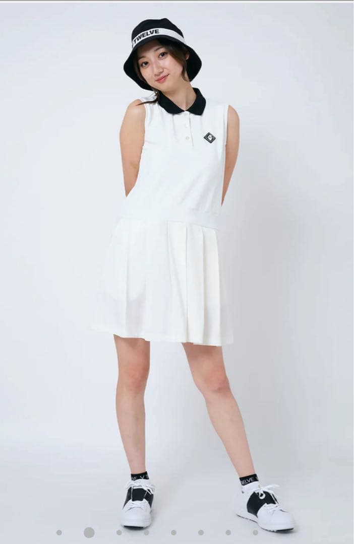 V12 レディース ワンピース ホワイト 2