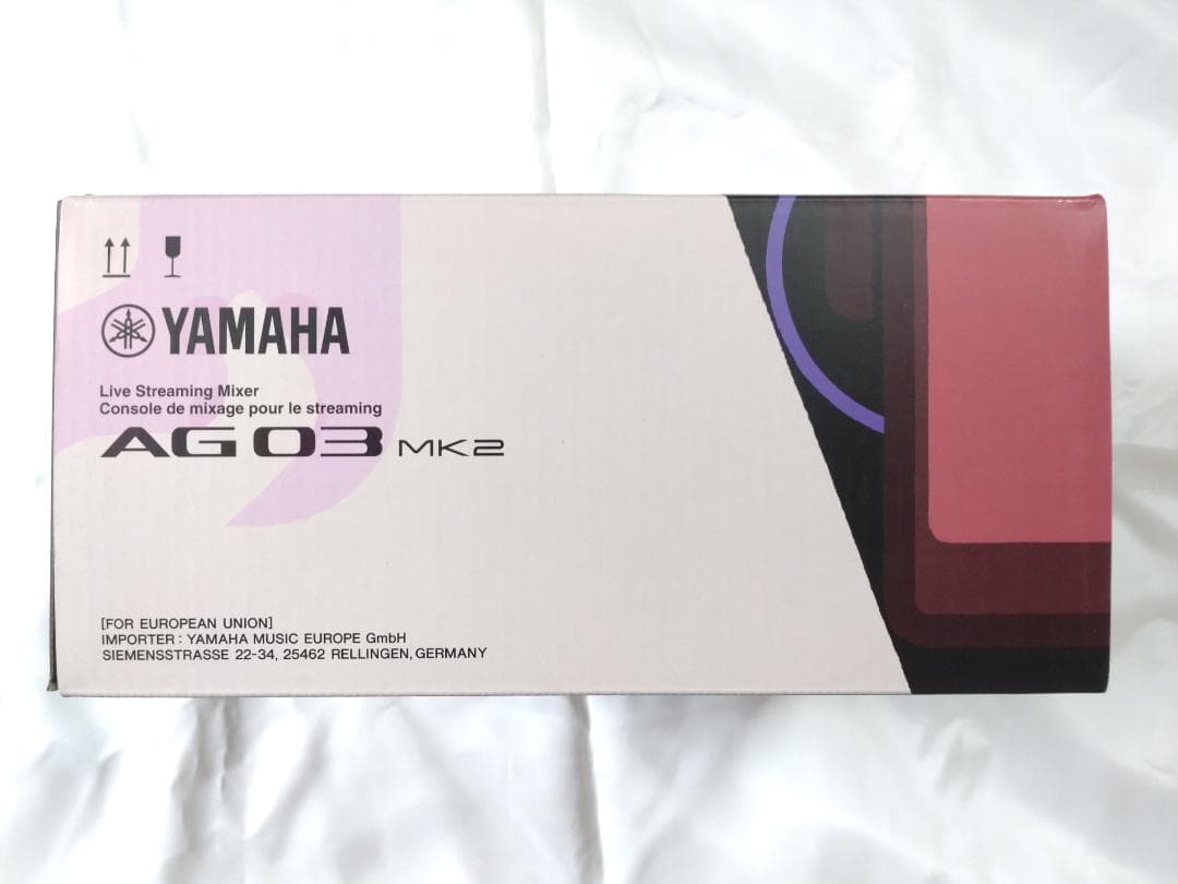 YAMAHA ライブストリーミングミキサー AG03MK2B 新品未使用