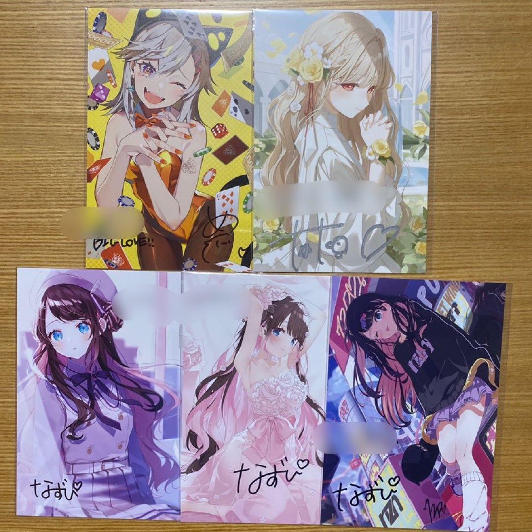 ぶいすぽっ！ 花芽なずな 小森めと 小雀とと 直筆サイン