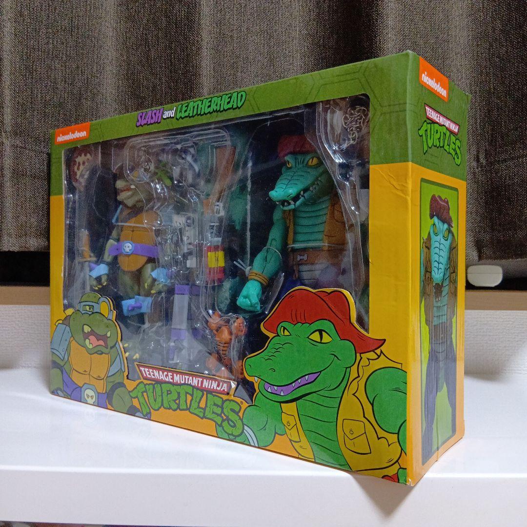 ネカ　ミュータント　タートルズ　スラッシュ　レザーヘッド　neca TMNT